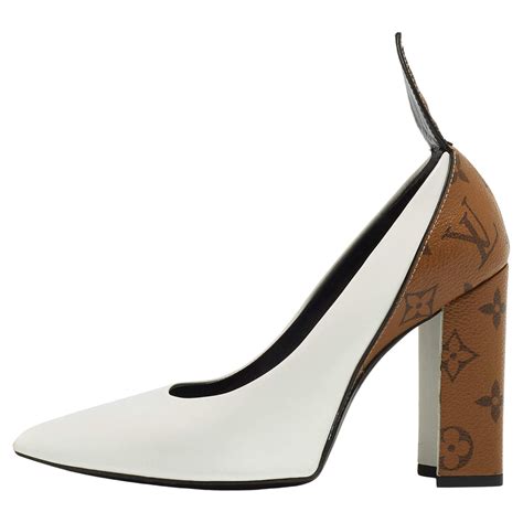 rodeo queen pump louis vuitton price|Louis Vuitton White Leather and Monogram Canvas Rodeo .